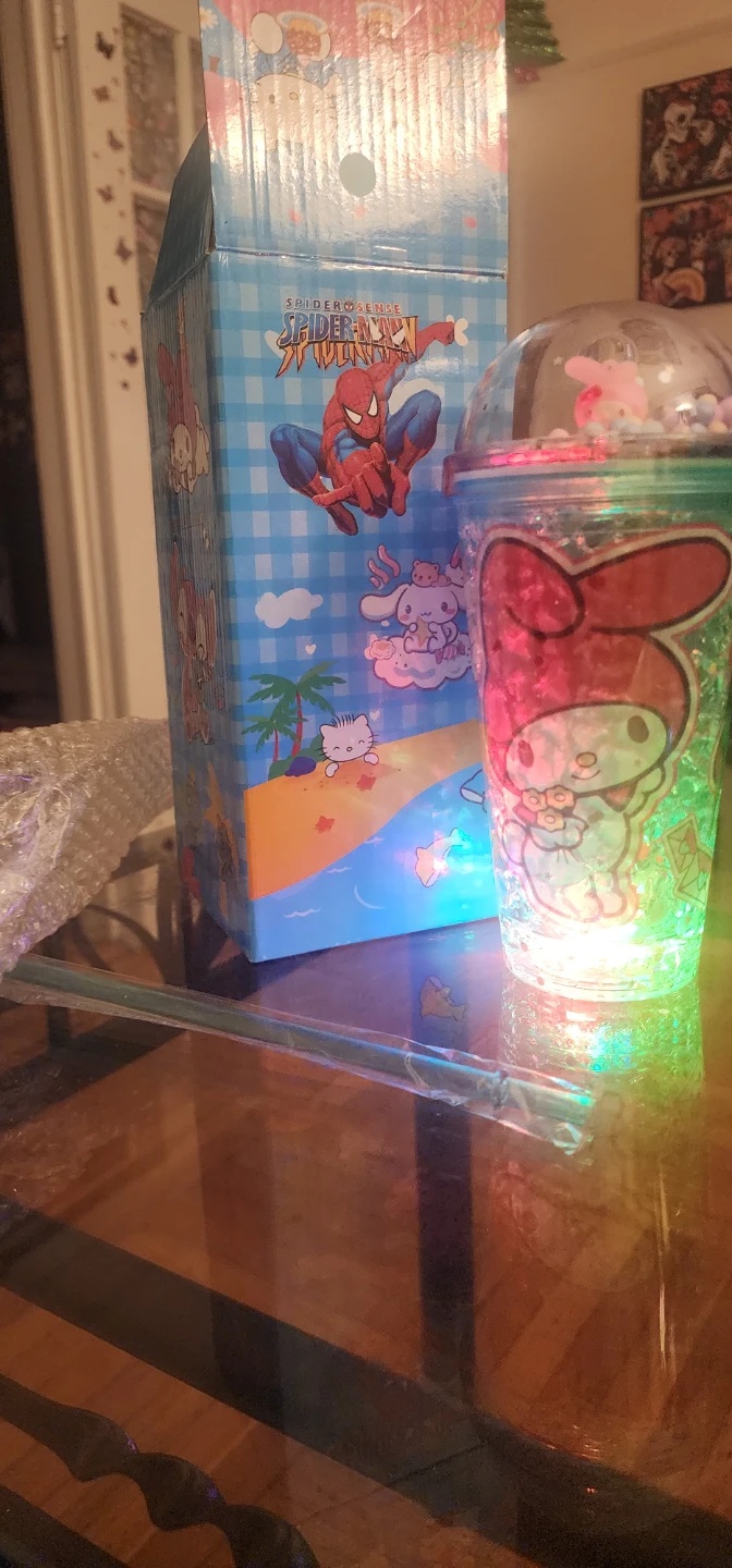 My Melody Dome LED Tumbler with Lid and Straw - photo 5