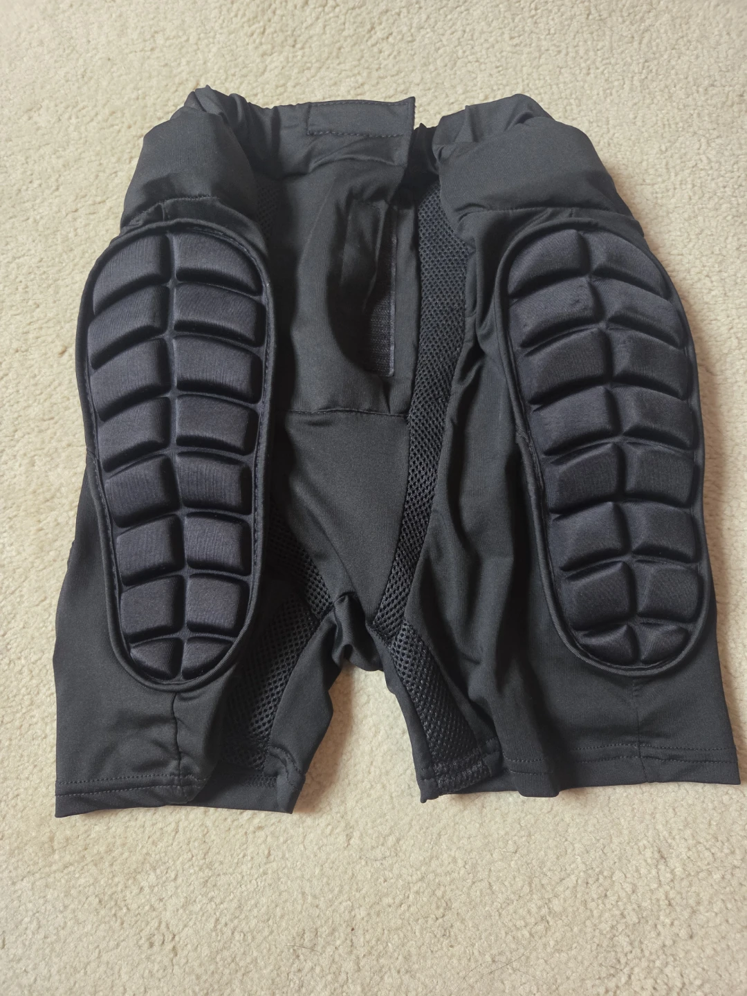 Black Padded Sports Pants