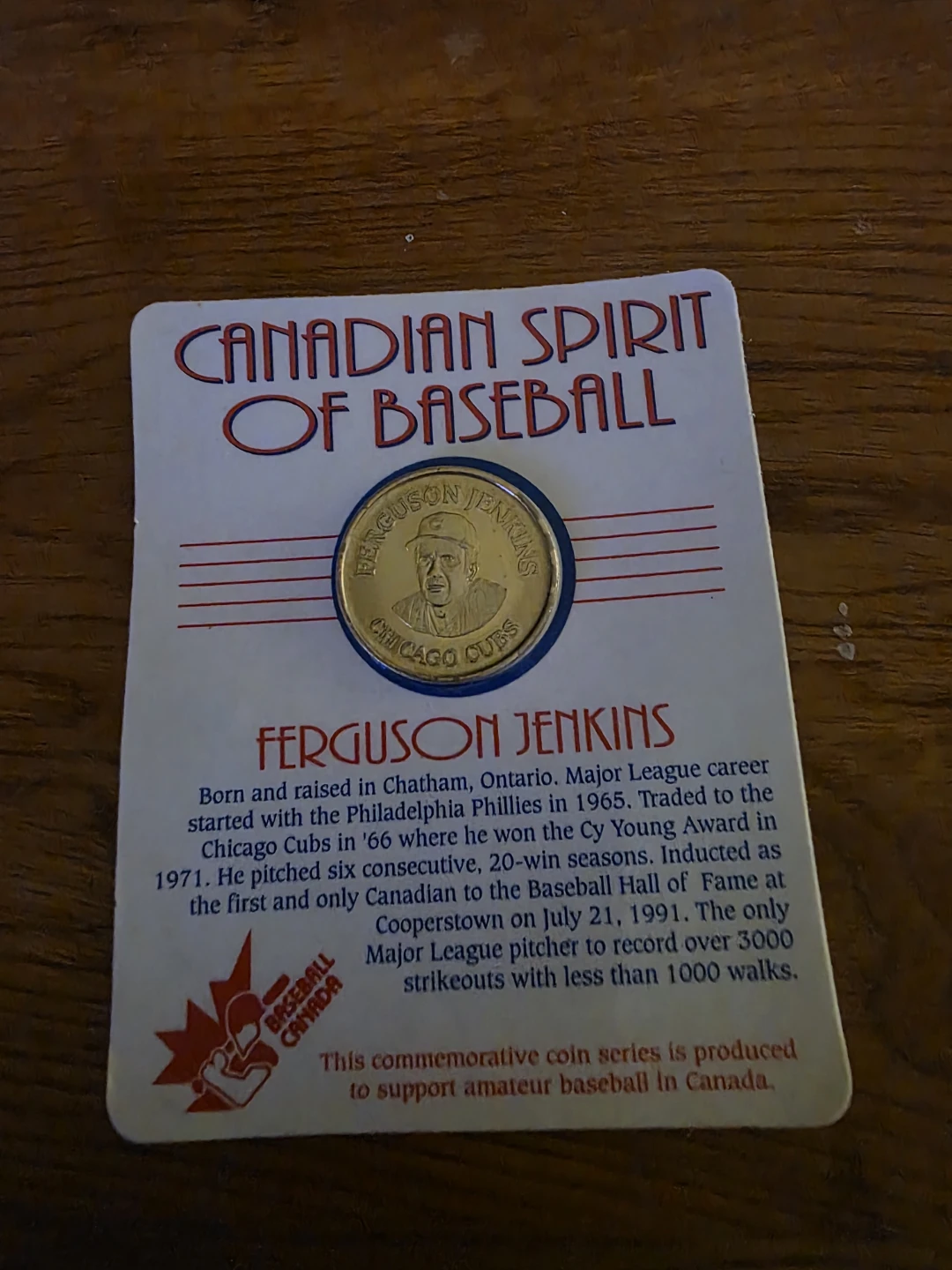 4 Canadian Spirit of Baseball Commemorative Coins - photo 2