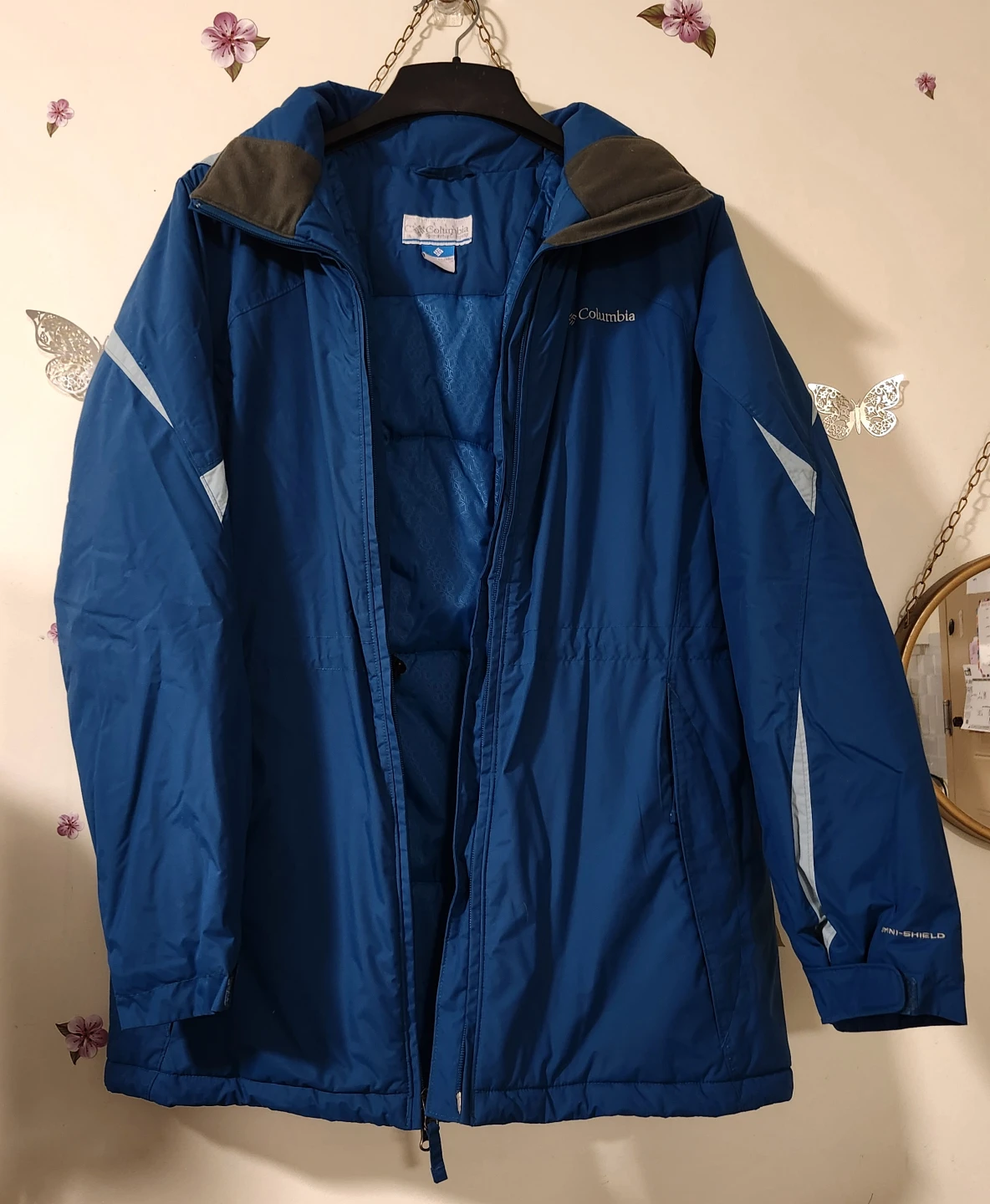Columbia Omni-Shield Jacket Blue Size Medium