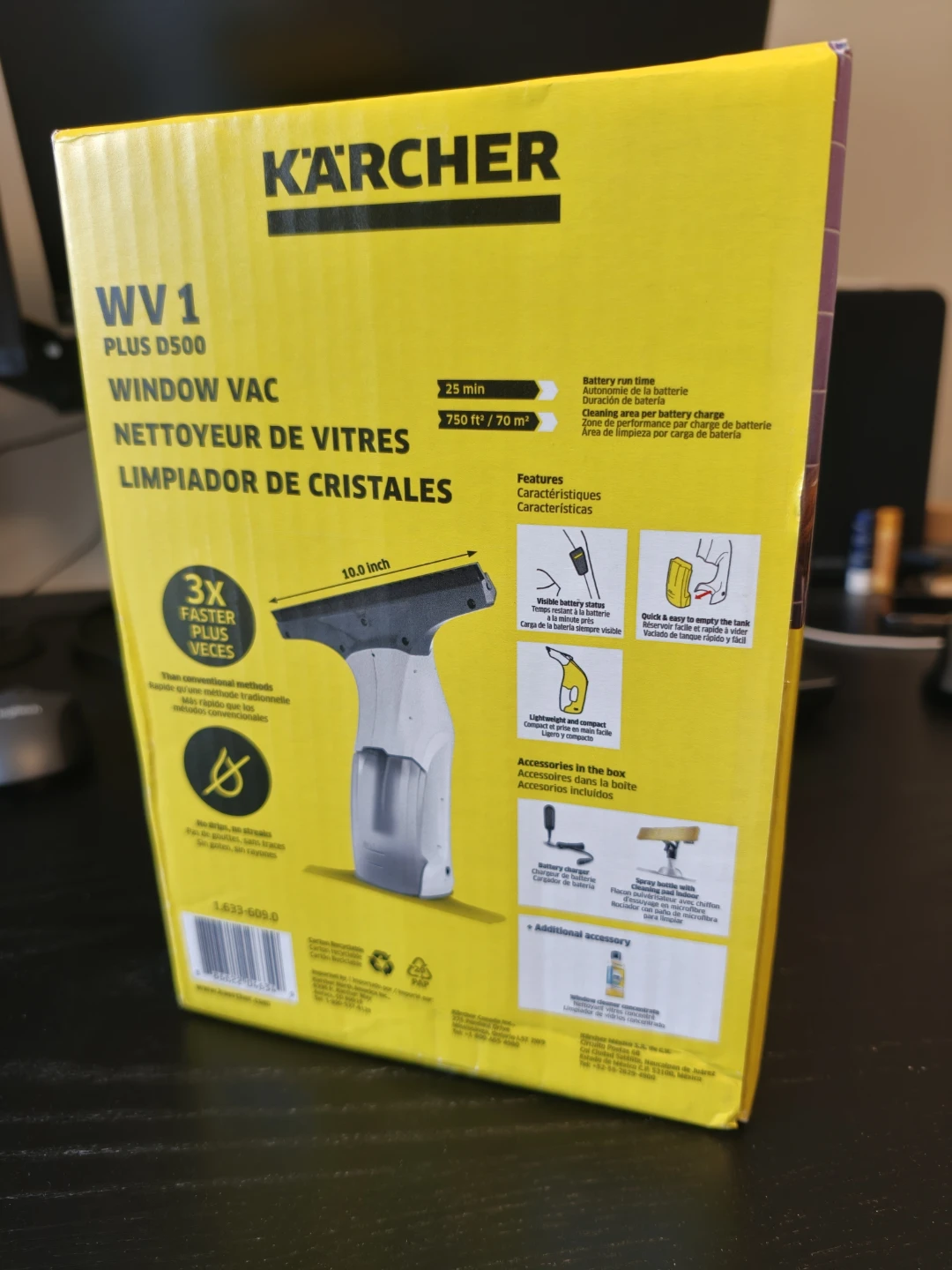 Kärcher Window Vacuum  -brand new in box - photo 3