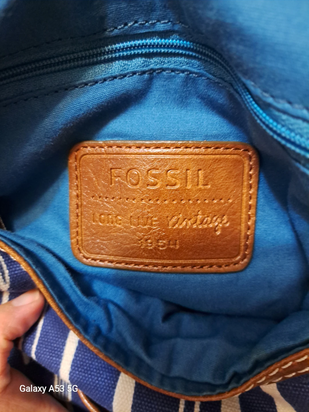 Fossil Art Print Canvas Bag - photo 4