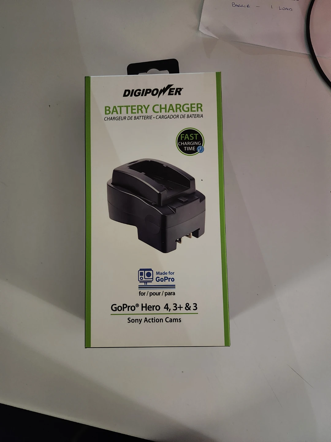 Digipower Battery Charger for GoPro Hero 4, 3+ & 3 - photo 2