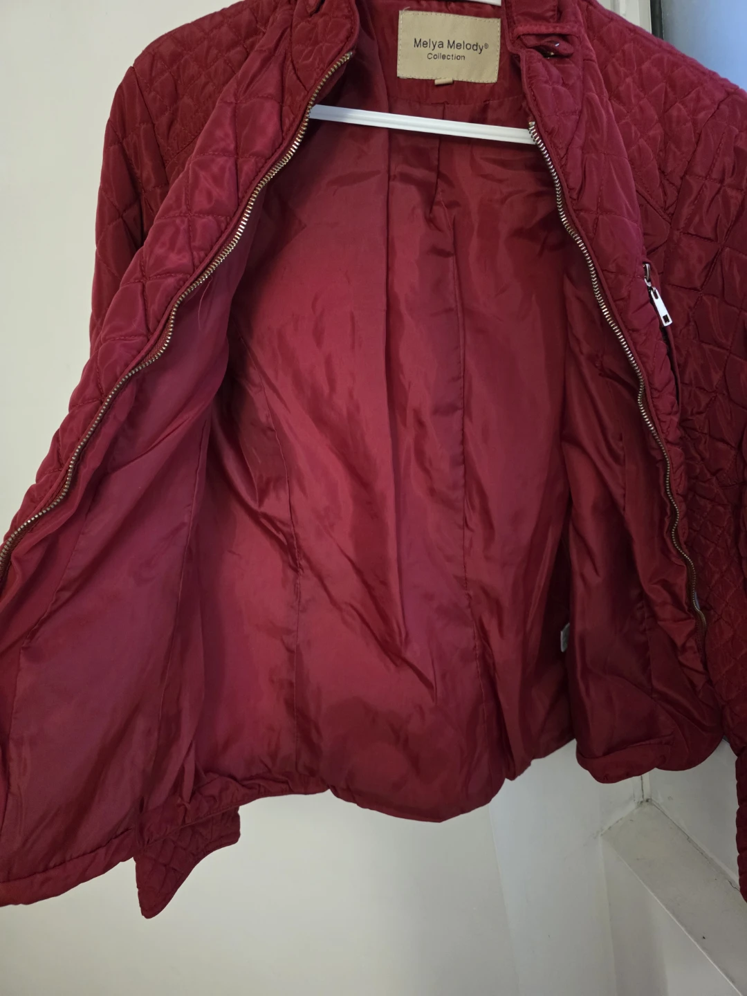 Melya Melody Red Quilted Jacket - photo 2