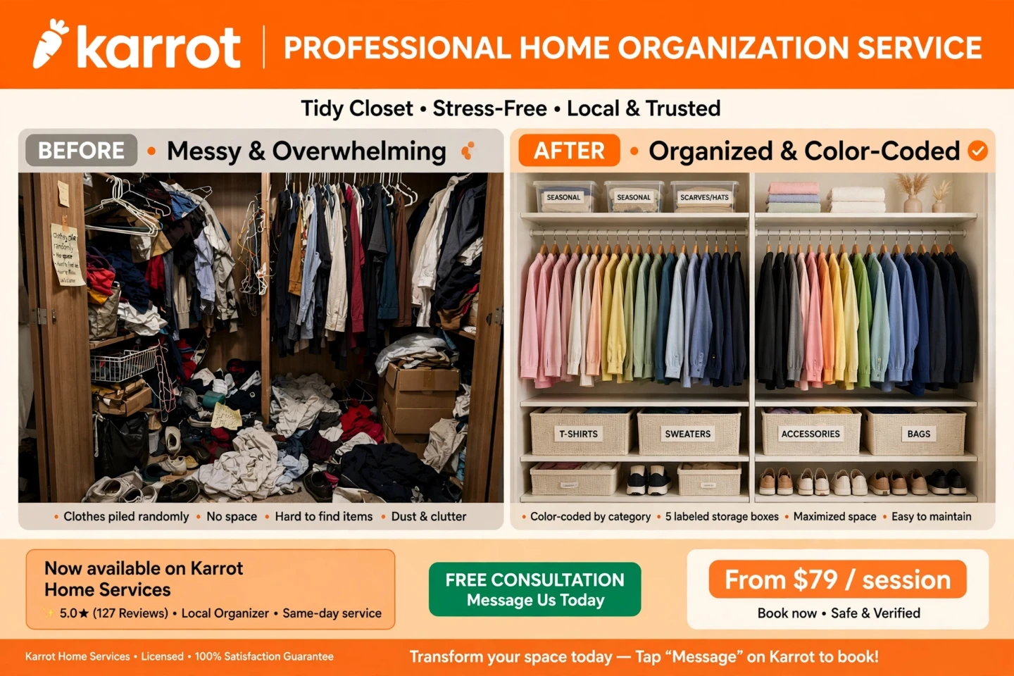 🏠 PROFESSIONAL HOME ORGANIZATION SERVICE 🧹 - photo 2