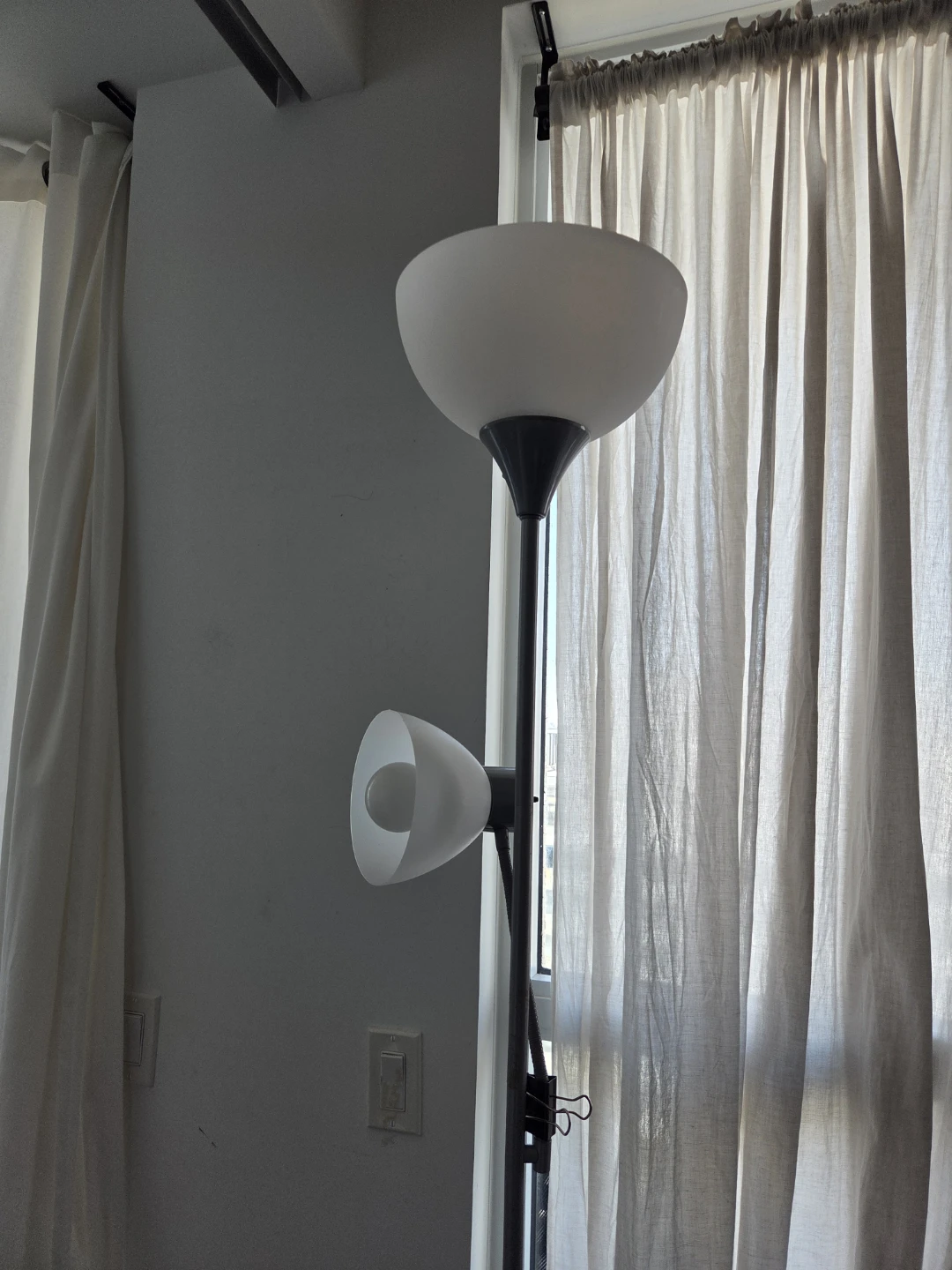 Floor Lamp with Adjustable Reading Light