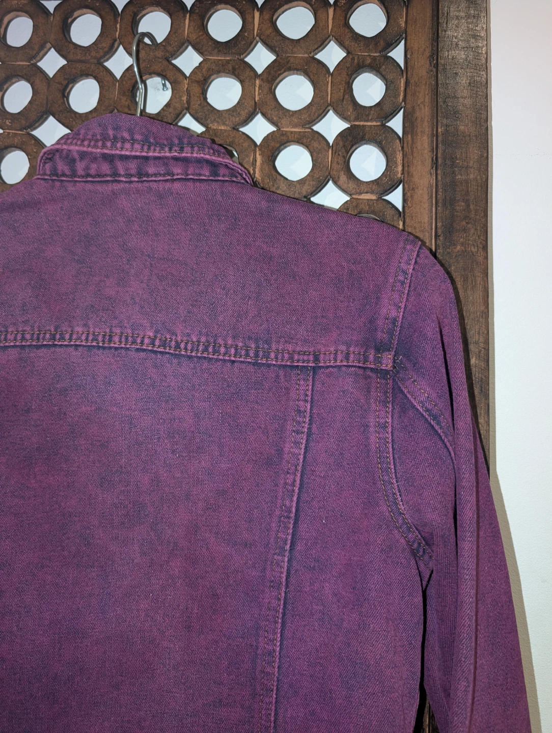 Purple Denim Jacket - photo 5