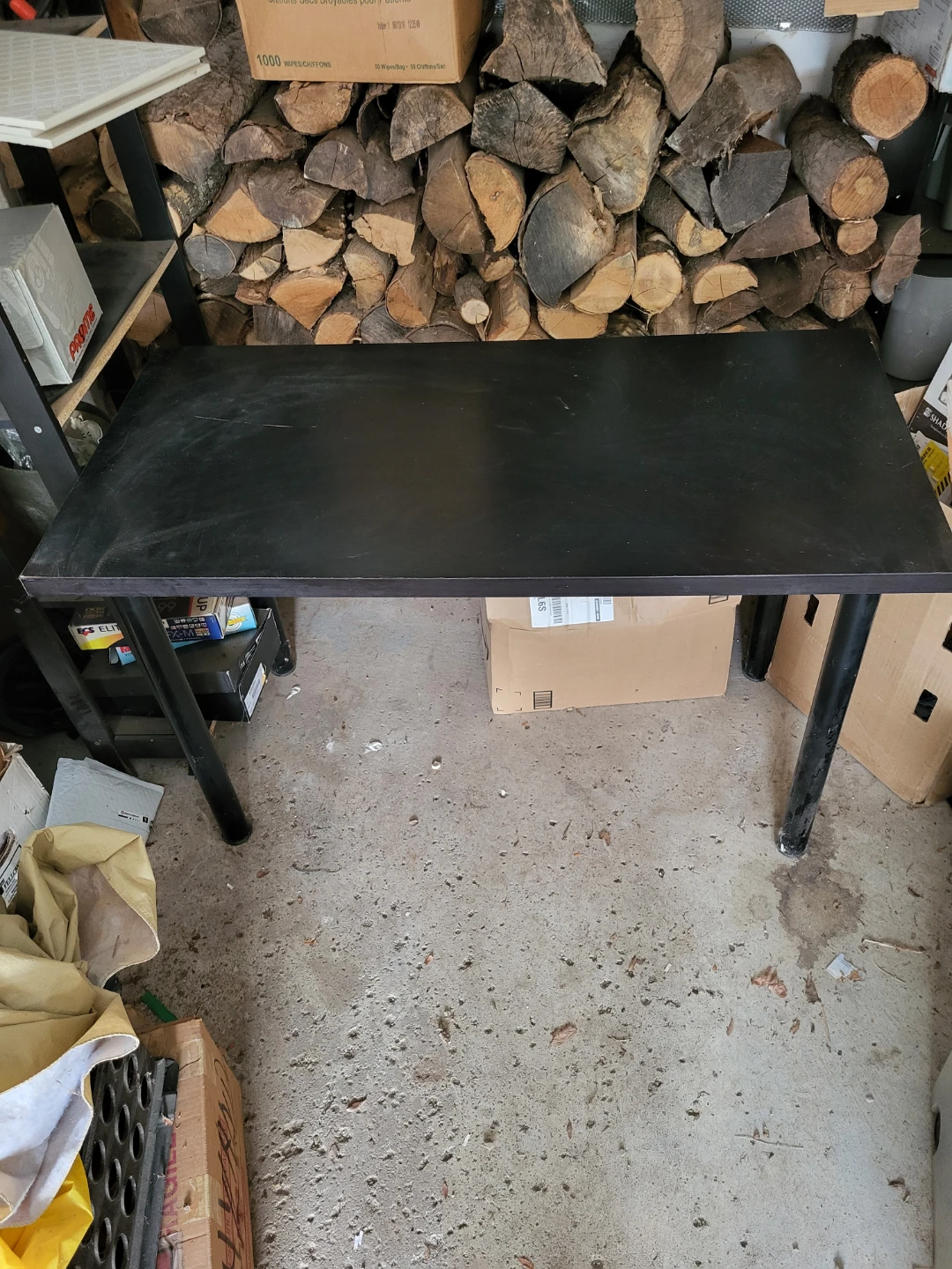 IKEA Linnmon Black Table Desk