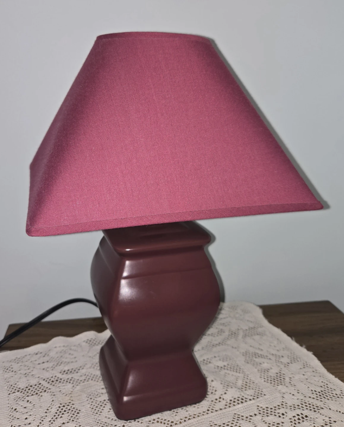 Two table lamps