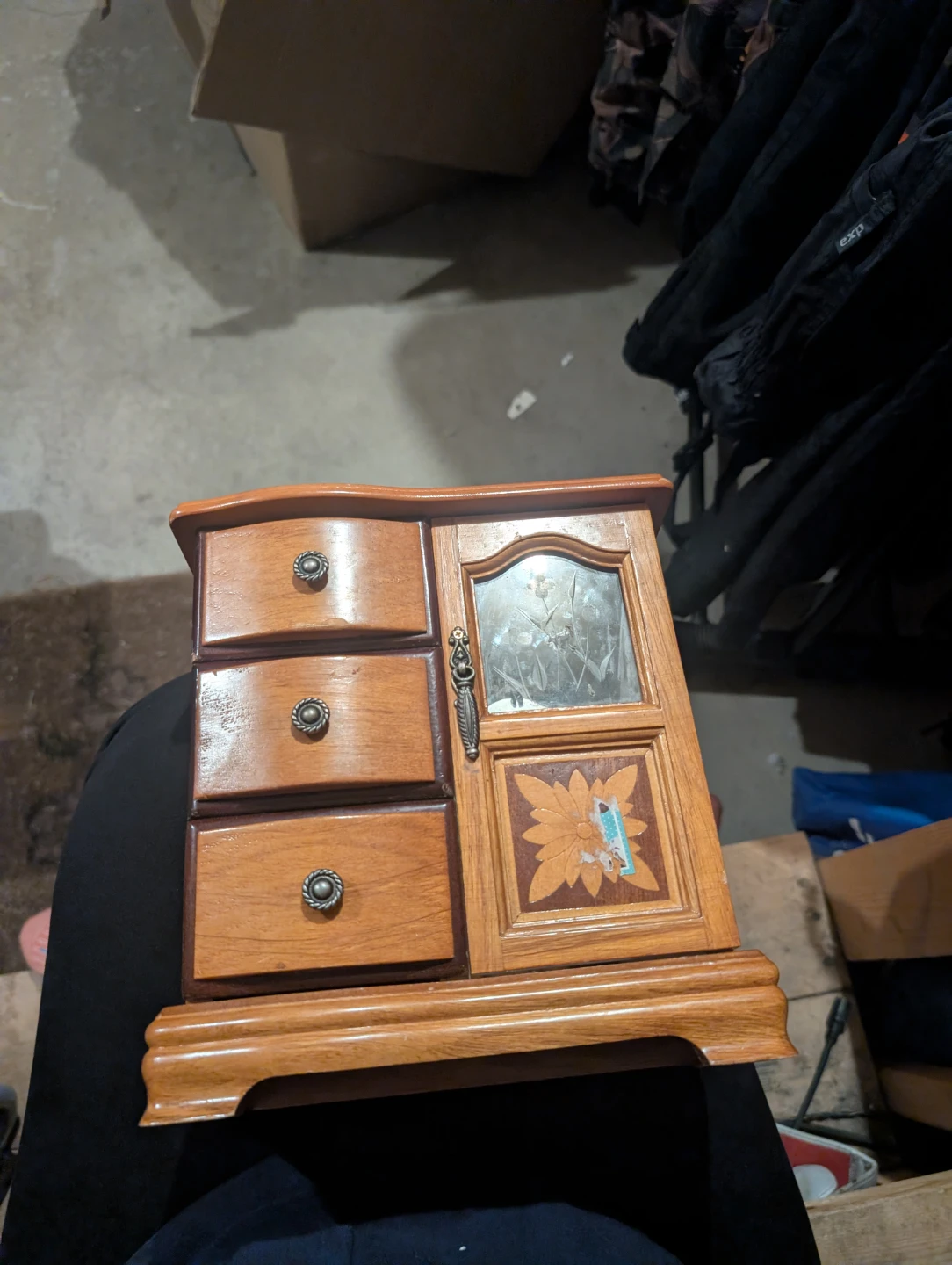 Wooden Jewellery Box