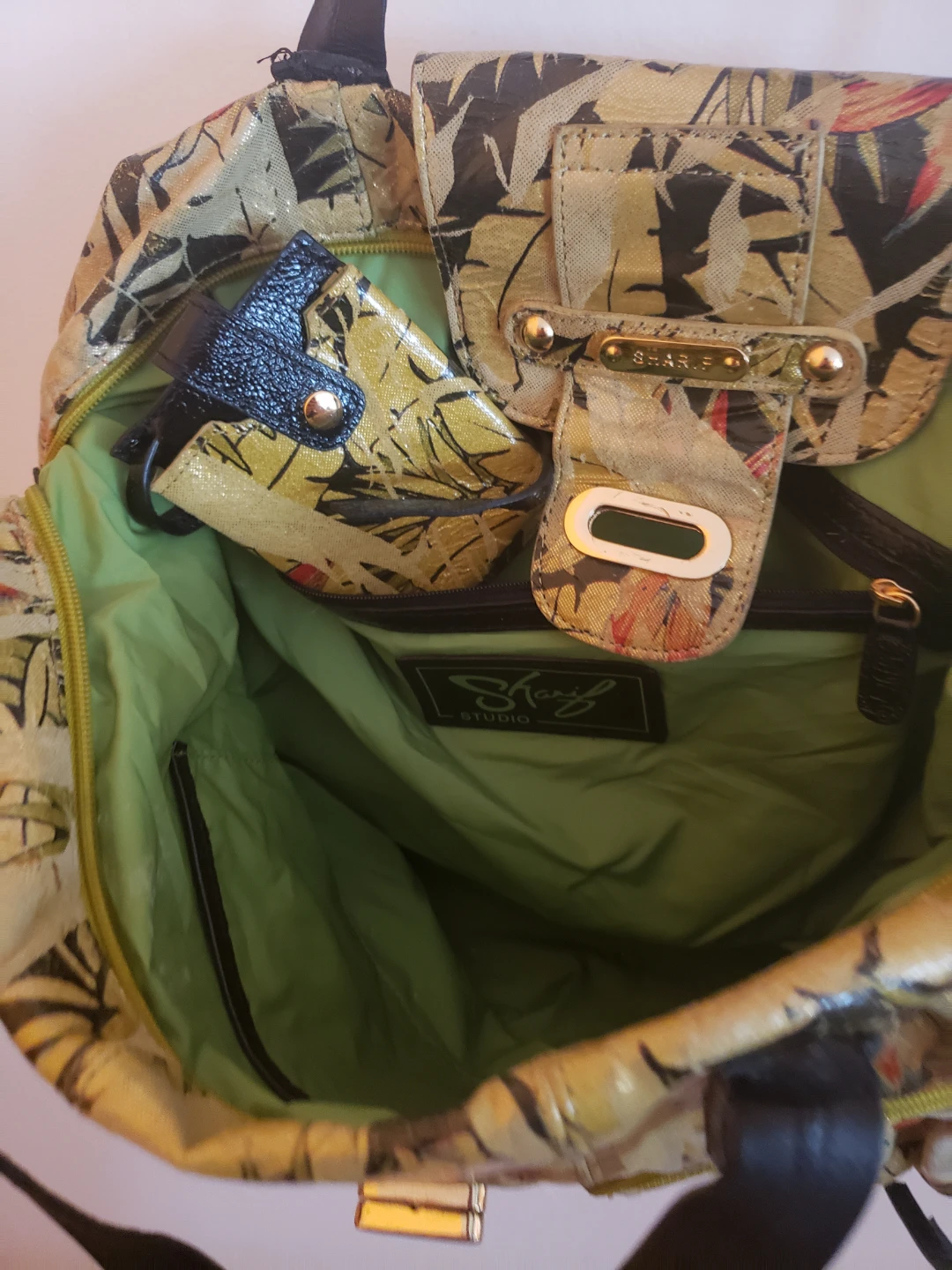 Sharif Studio Tropical Floral Print Handbag - photo 4