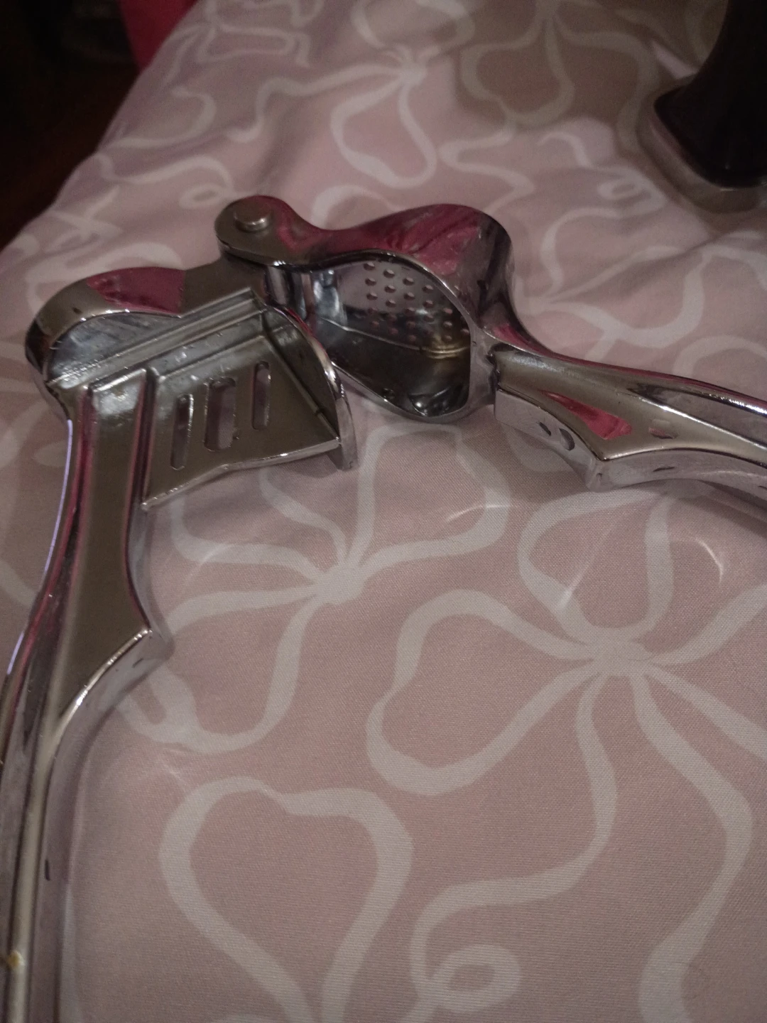 Chrome Garlic Press - photo 5