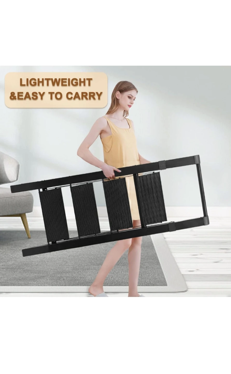 4 Step Aluminum Folding Ladder - photo 3