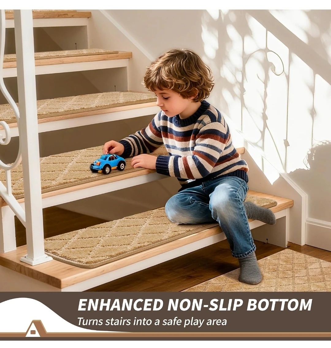 Non-Slip Stair Treads - 14 Pack - photo 4