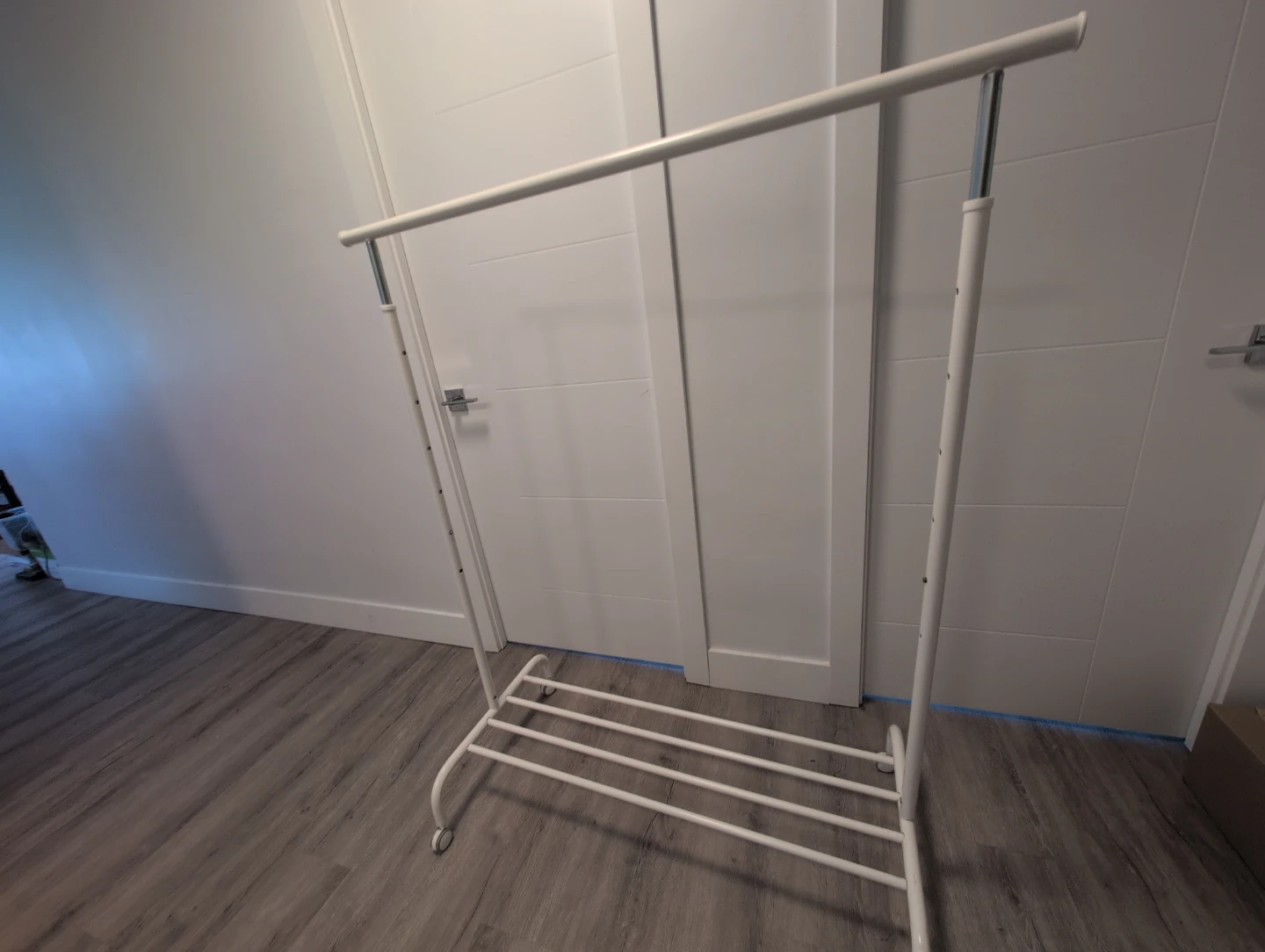 IKEA RIGGA Clothes Rack White
