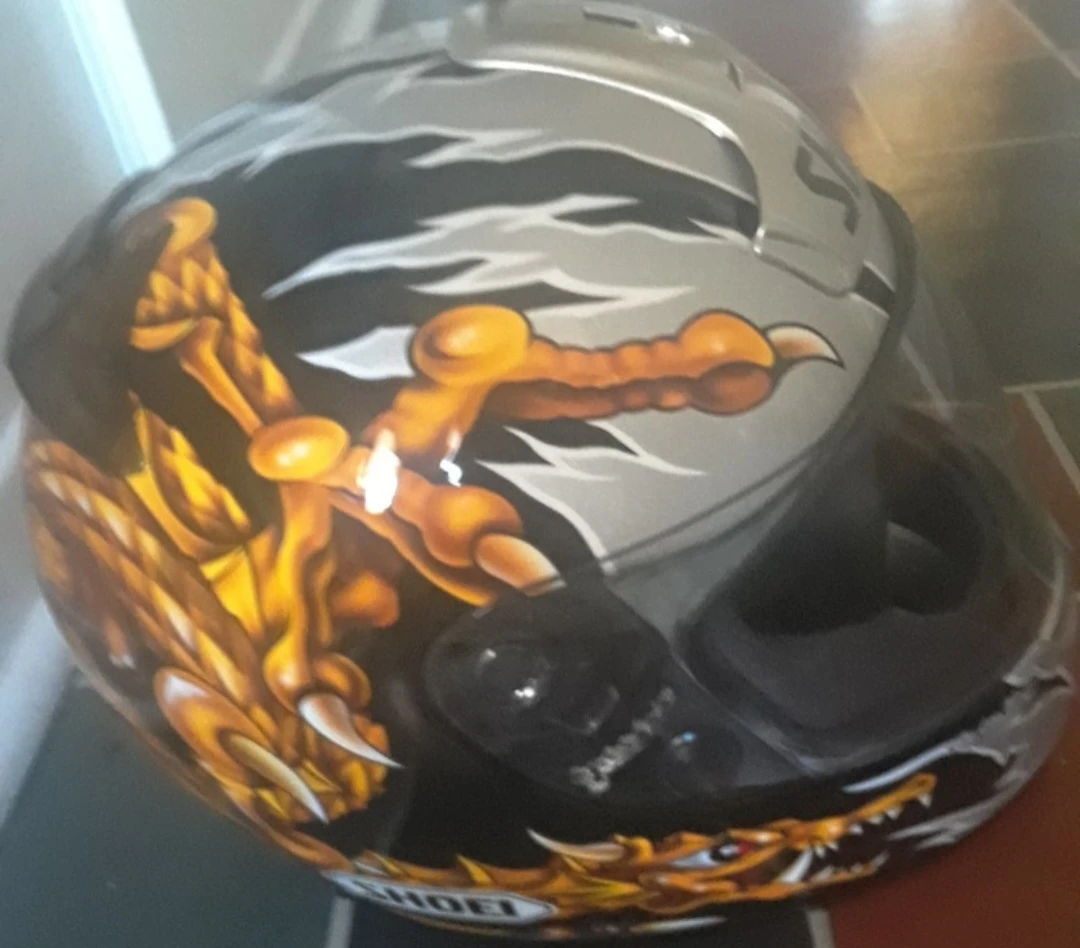 SHOEI Motorcycle Helmet - TROY LEE Design - DRAGON - photo 2
