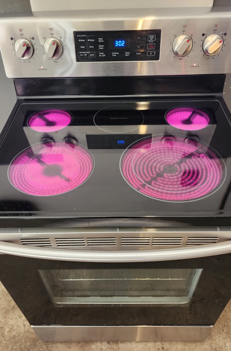 Samsung stainless Steel Electric Range