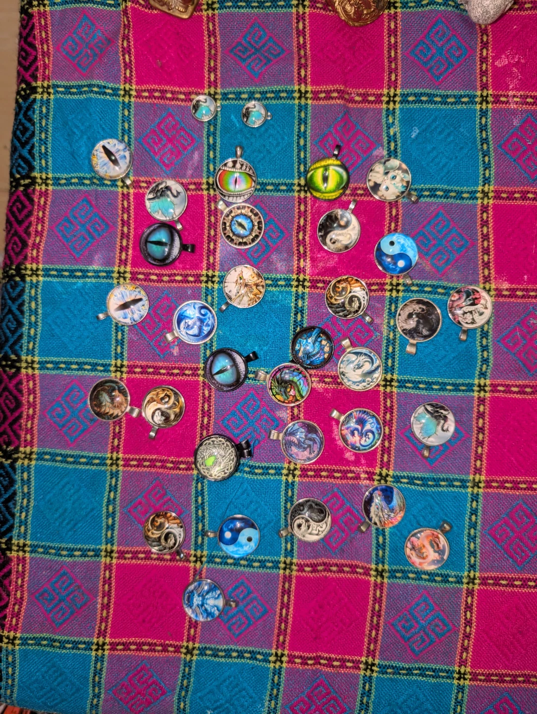 Assorted Fantasy/Dragon-Themed Pendants - photo 2