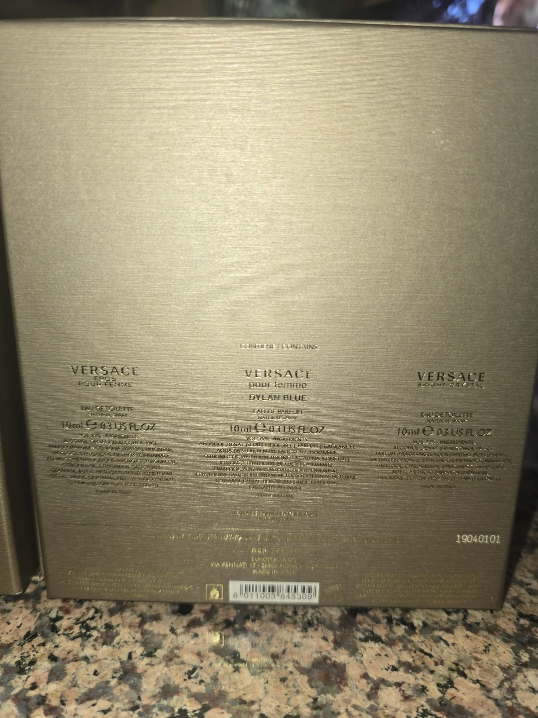Versace Perfume Gift Set - Dylan Blue & Eros Femme - photo 4