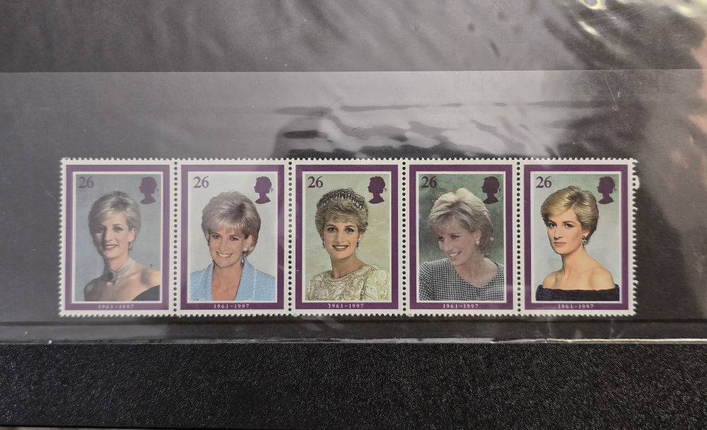Princess Diana Stamp Strip