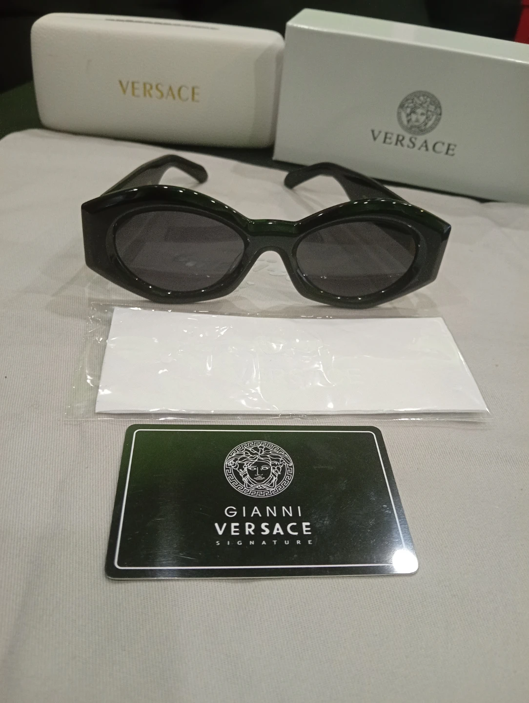 Versace Sunglasses with Case women's - photo 2