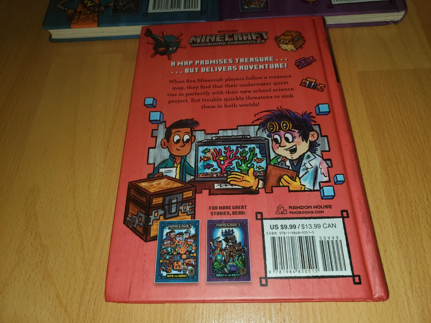 3 Minecraft Woodsword Chronicles Books - photo 5