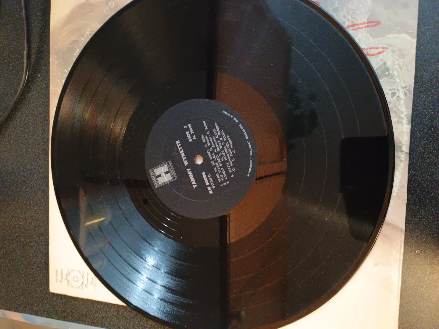 Tammy Wynette Vinyl Record Harmony KH 30096 - photo 2