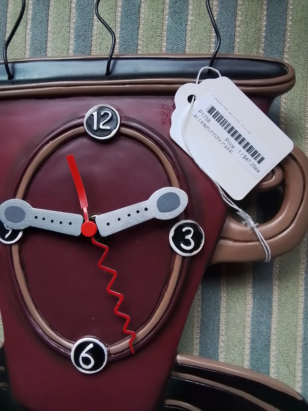 Allend Designs Cozy Cafe Wall Clock - photo 2