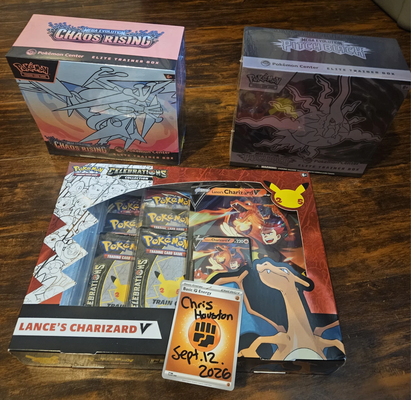 Pokemon Celebrations Collection Lance's Charizard V Box,PC ETB