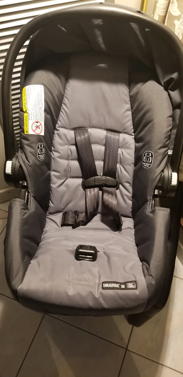 Infant toddler car seat with base