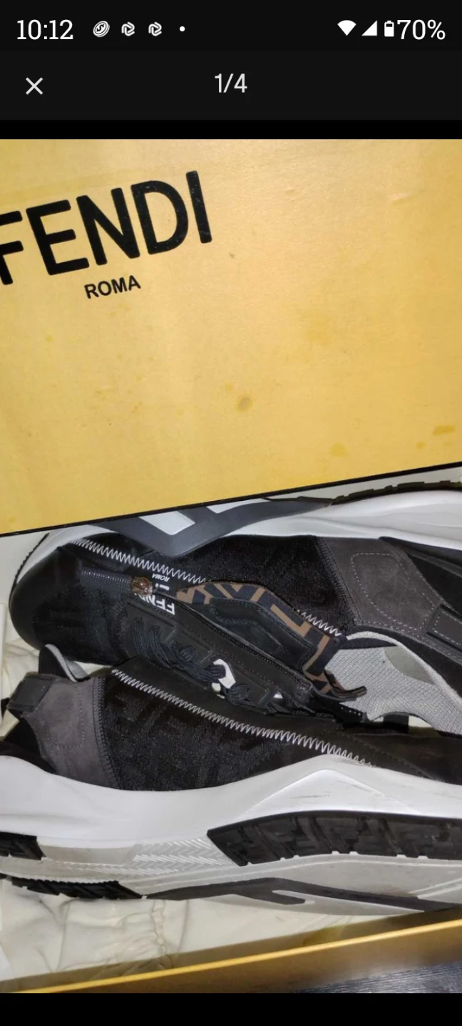 Authentic FENDI FLOW sz12 - photo 4