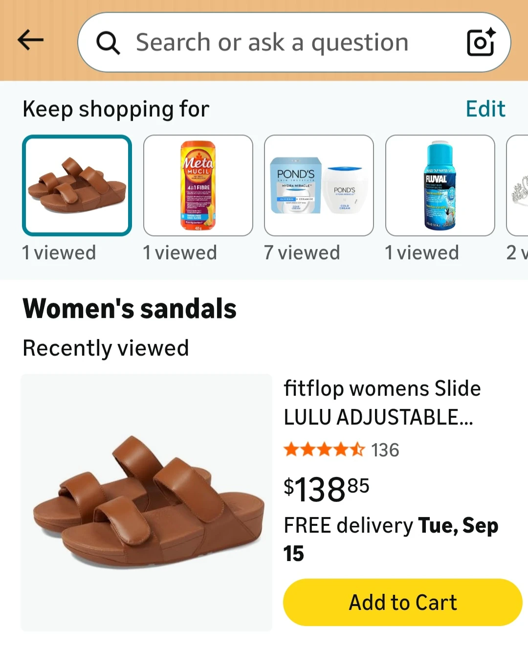 Leather Fitflop Womens Lulu Adjustable Slide - photo 5