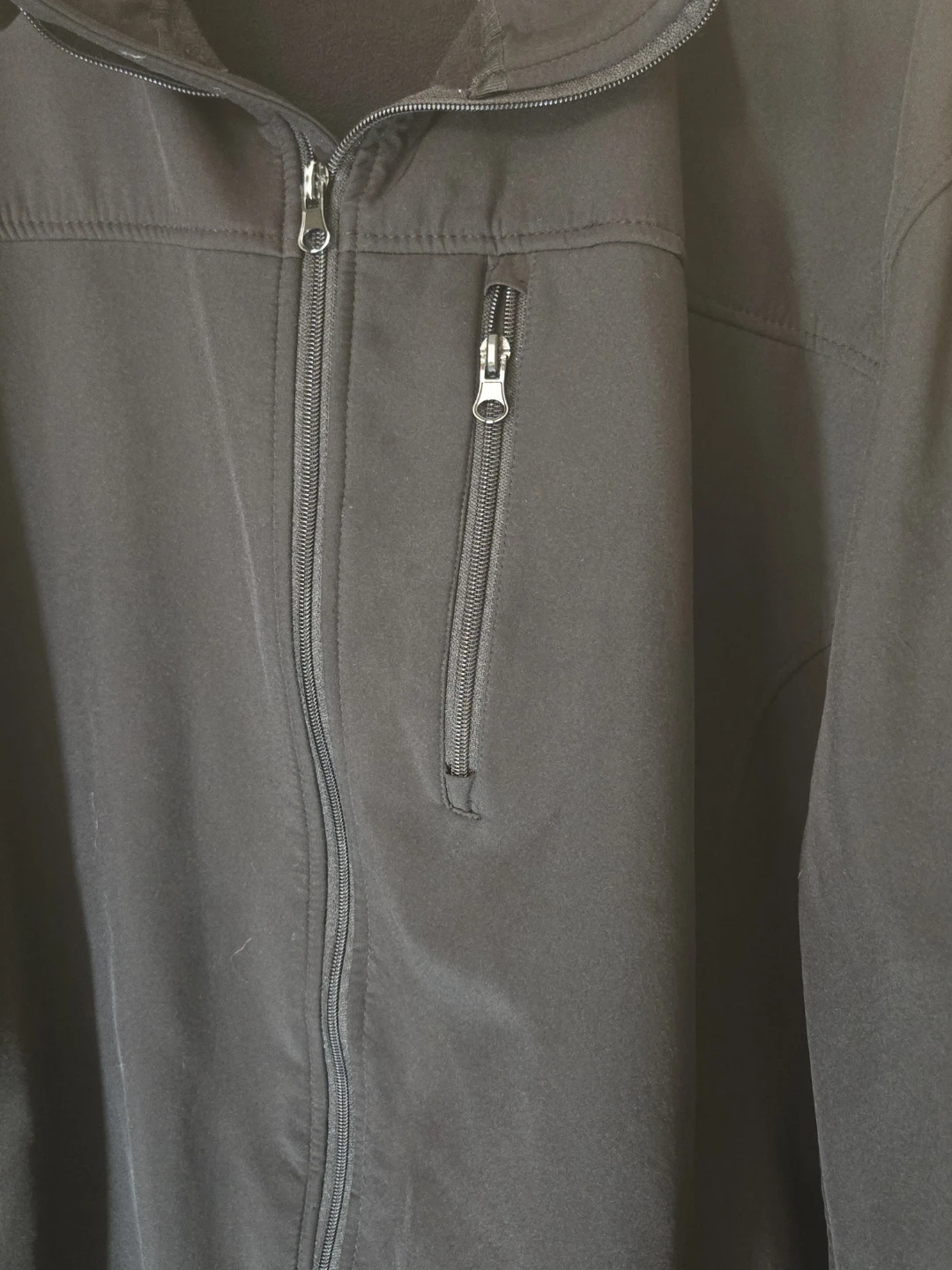 Men's 3XLT Jacket. Foundry Supply Co Softshell Fleece Lined Zip. - photo 3
