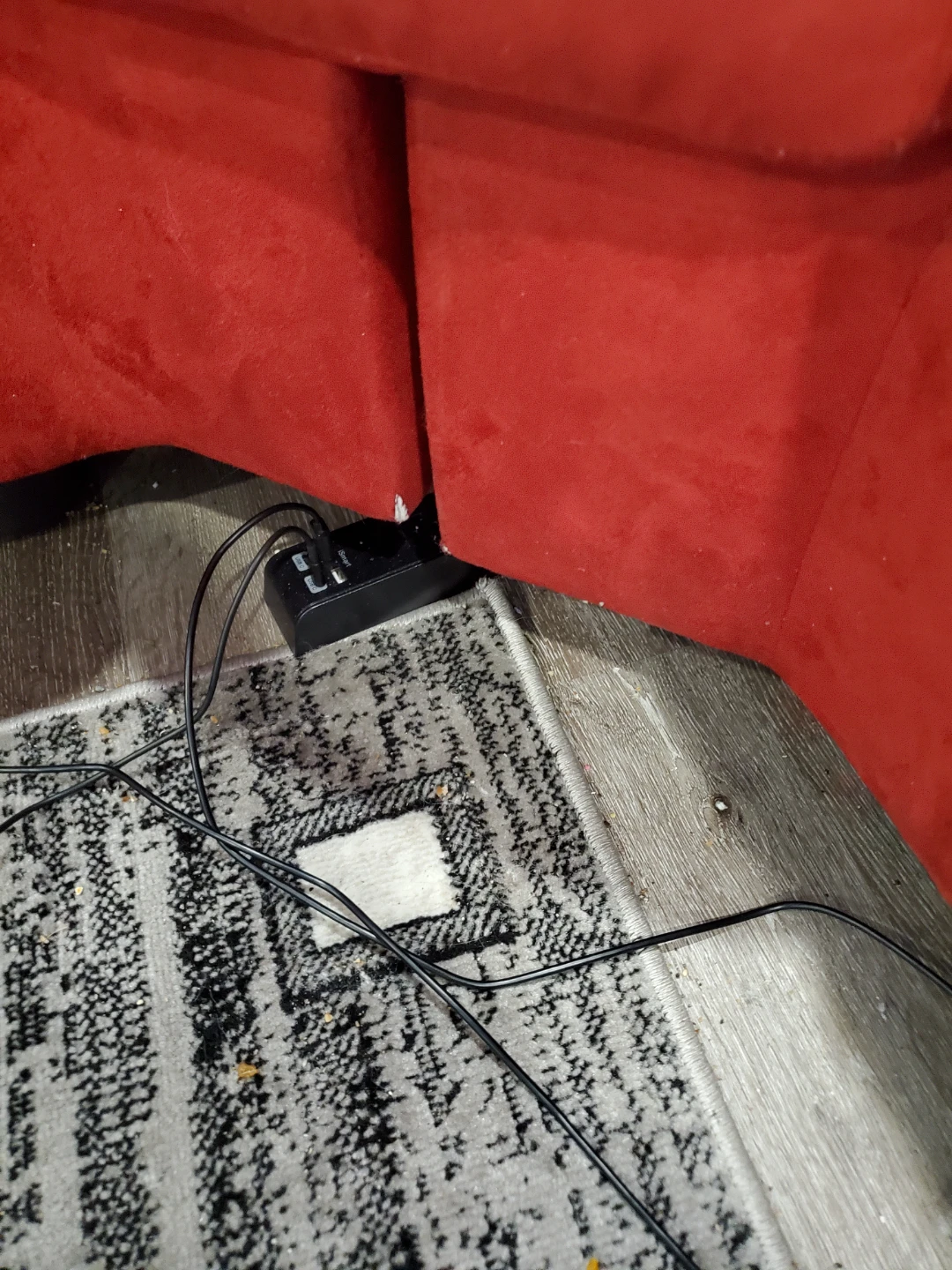 Red Sectional Sofa - photo 4