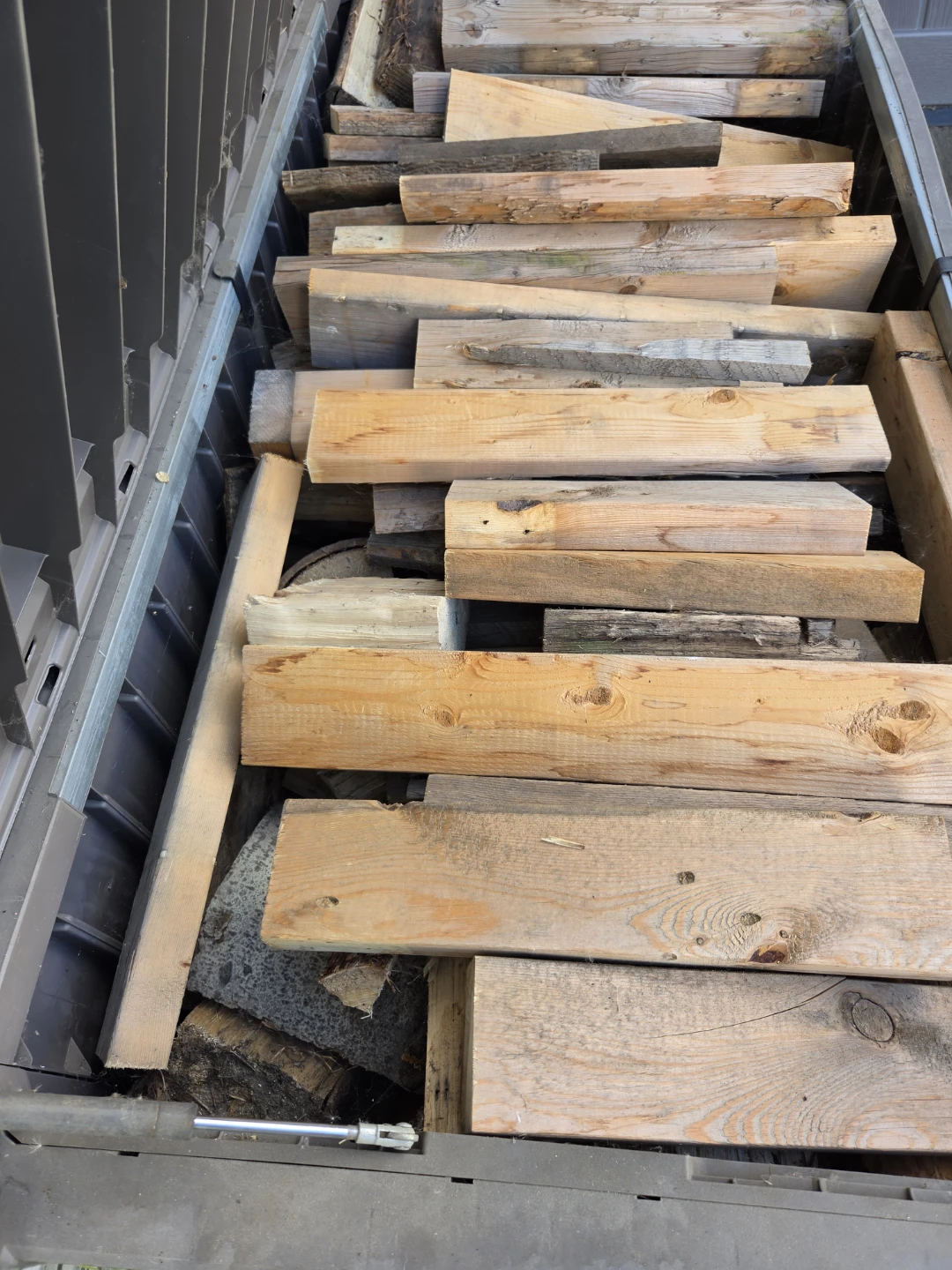 Assorted scrap wood