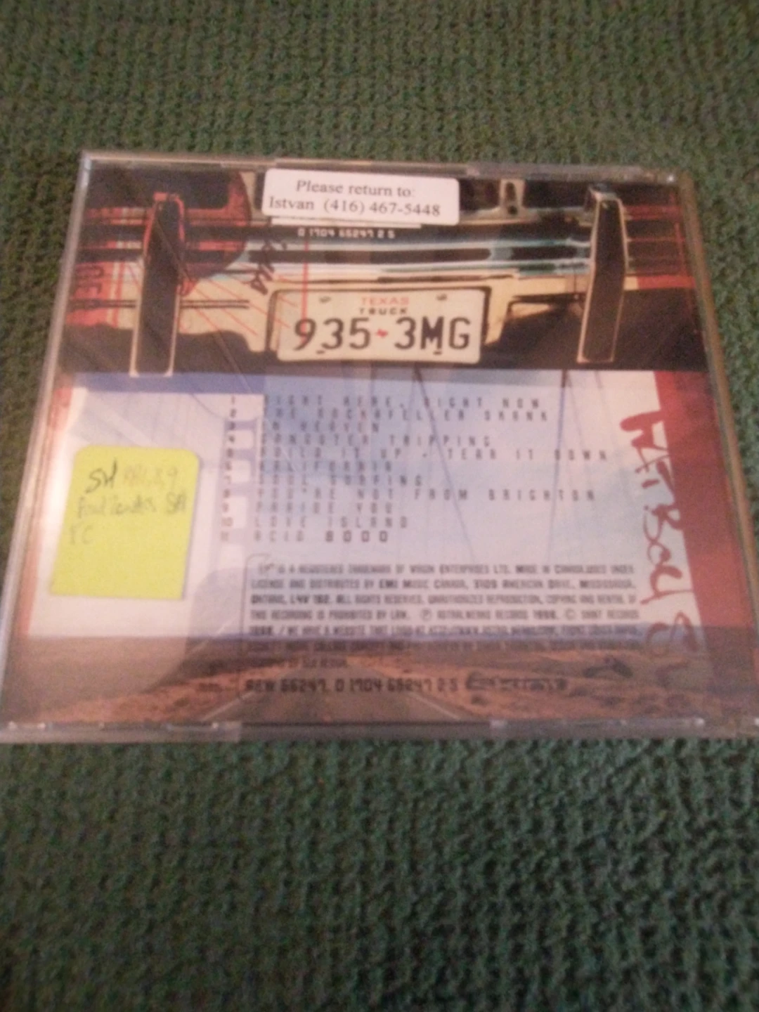 Fatboy Slim - You've Come A Long Way, Baby CD - photo 3
