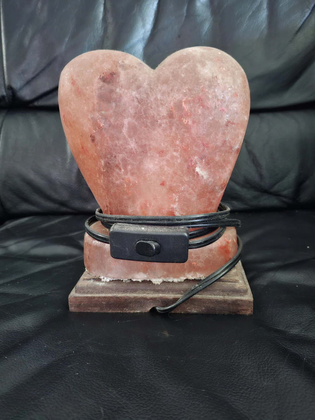 Heart-shaped Himalayan Salt Lamp