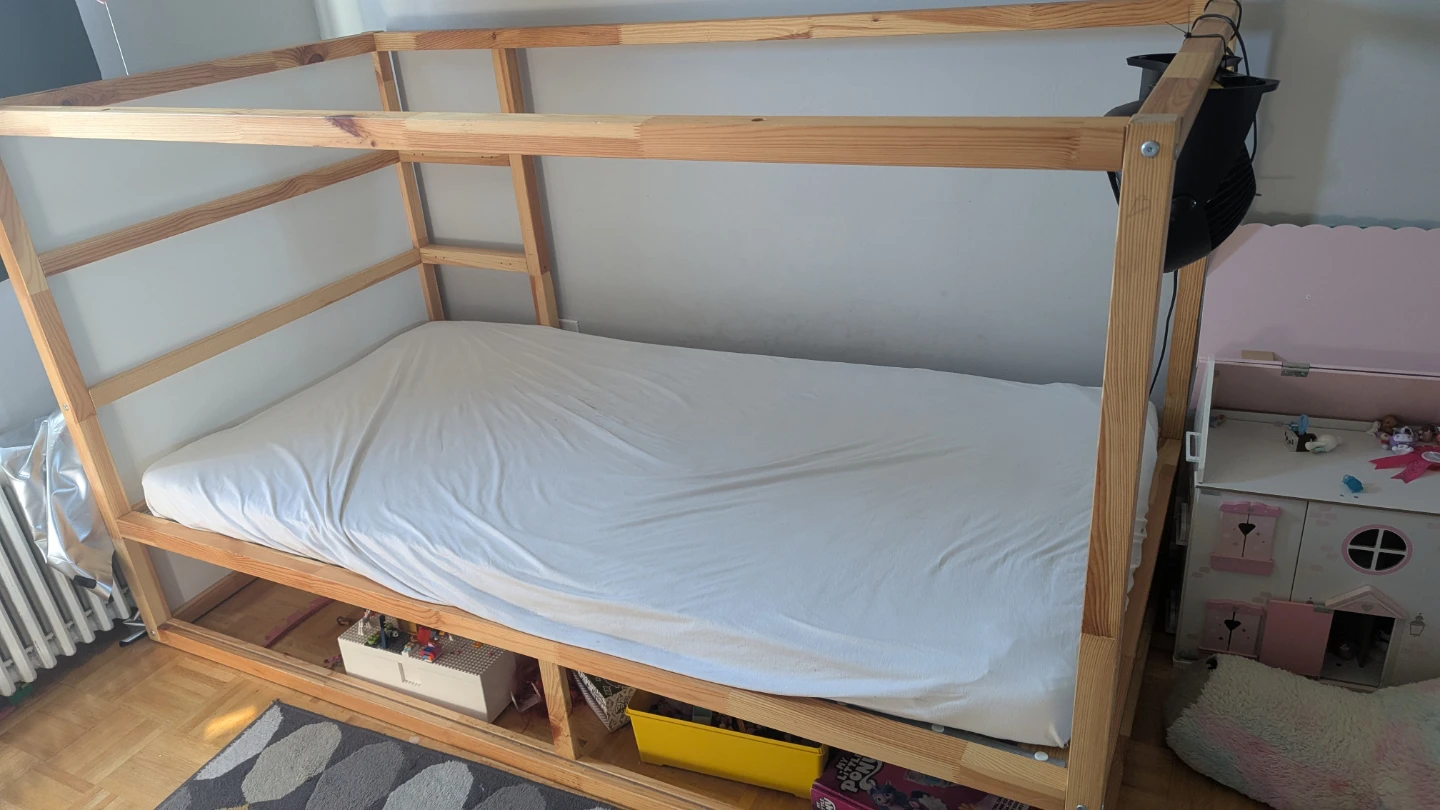IKEA KURA reversible bed