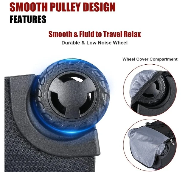 Zomfelt Extra Large Rolling Backpack - photo 5