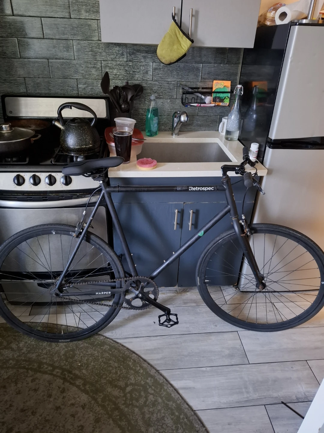 Single speed/fixed gear 54" Retrospec Harper Bicycle - photo 4
