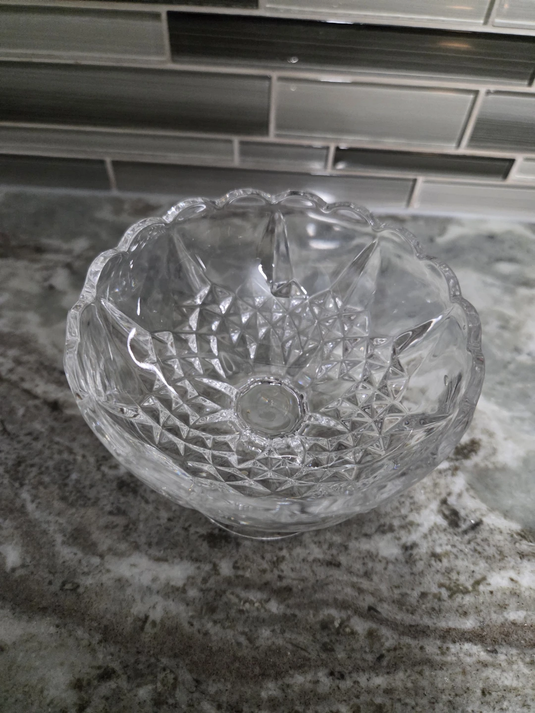 Vintage Crystal Candy Dish - photo 2