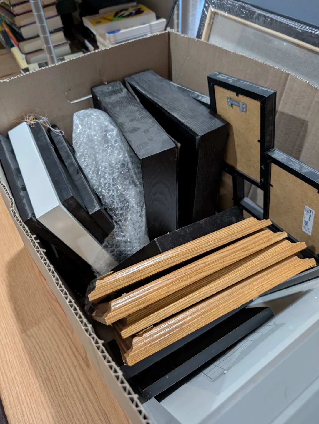 Frames in a box