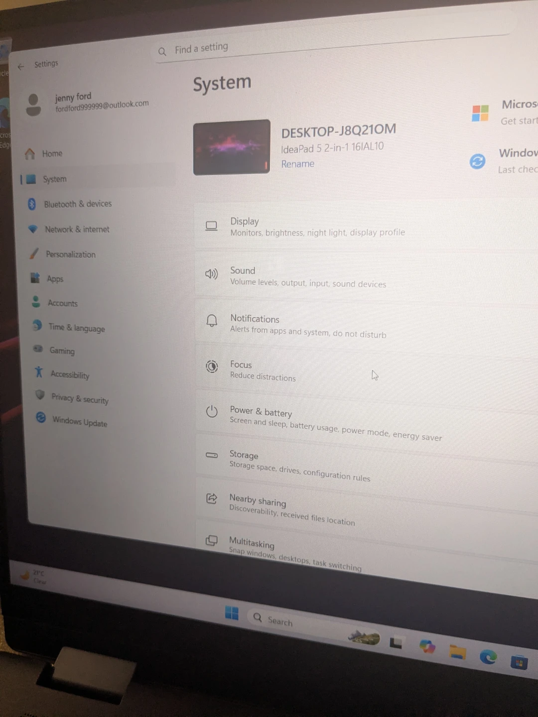 Laptop Lenovo IdeaPad 5 2-in-1 16IAL10 1tb (Intel Core Ultra 7 - photo 2