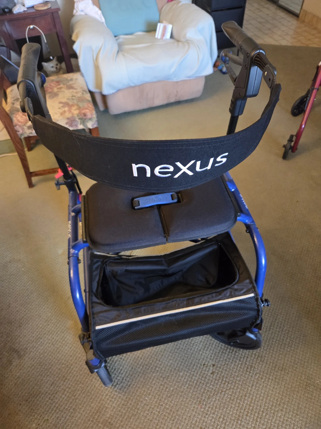 Nexus Rollator Walker Blue