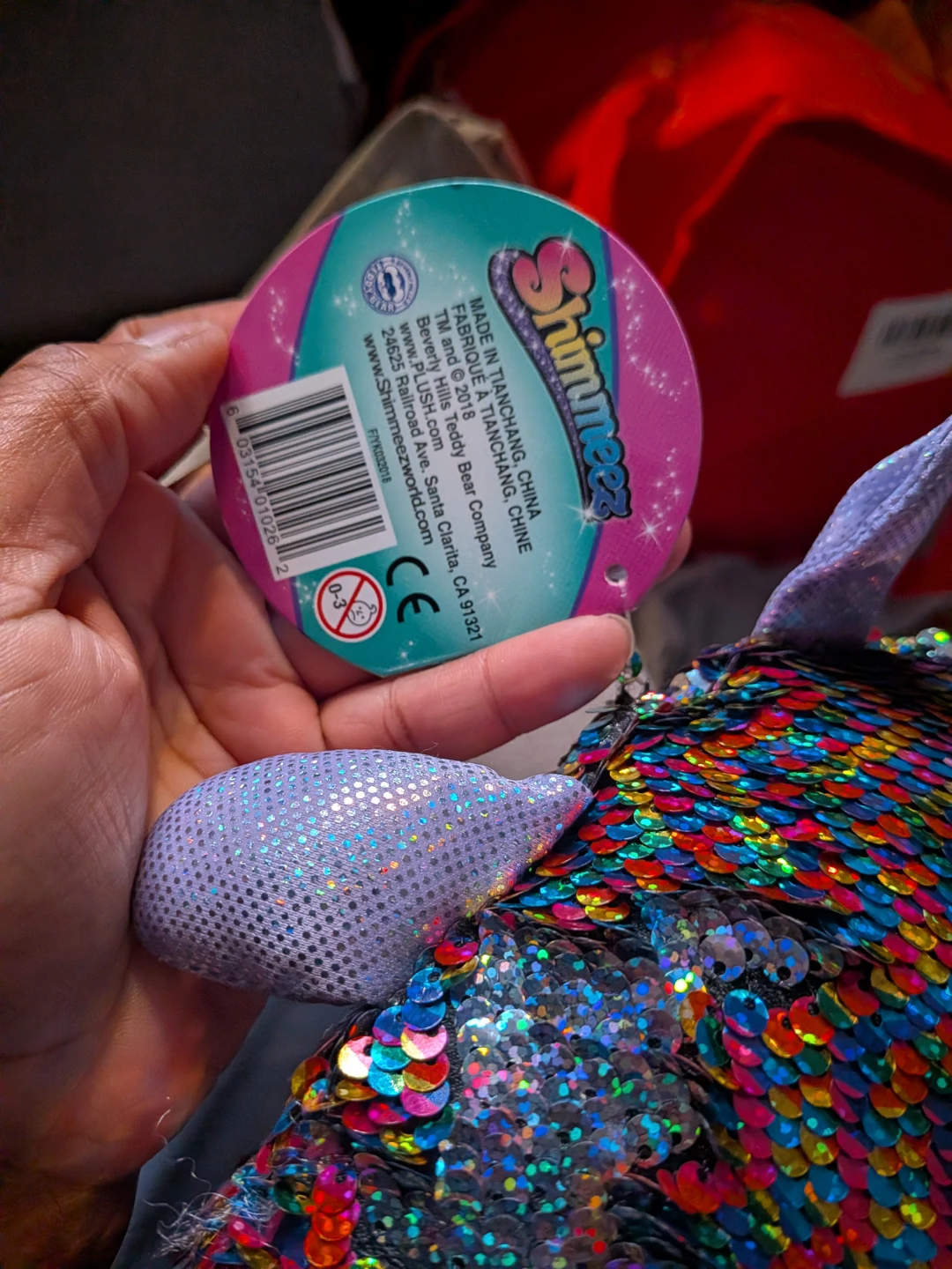 Shimmeez Rainbow Unicorn Plush - photo 2