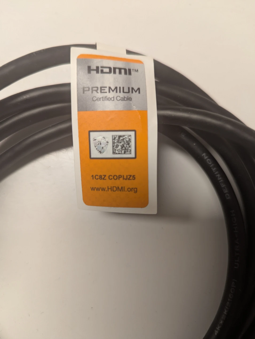 Premium Certified HDMI Cable - photo 2