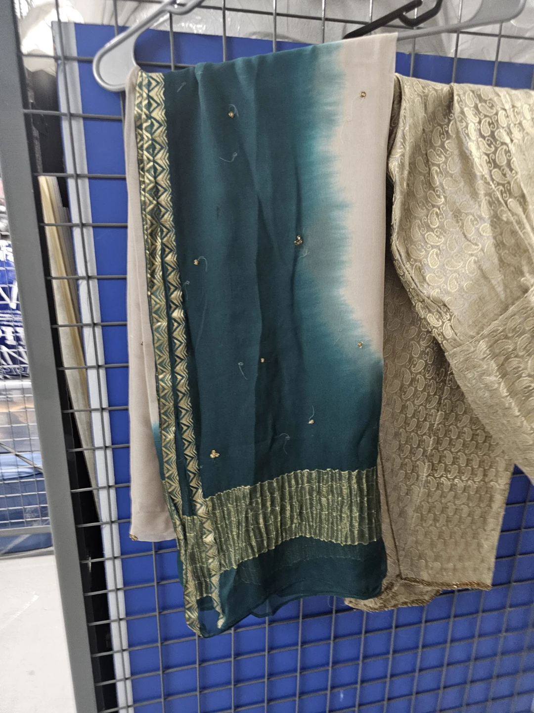 Embroidered Sequined Kurti Set