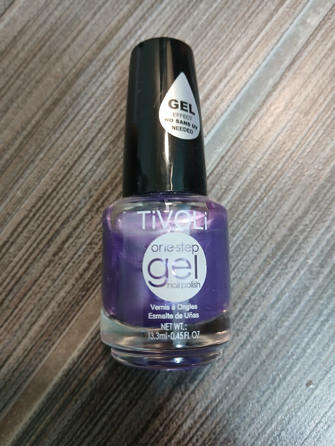 TiVoLi One-Step Gel Nail Polish Purple
