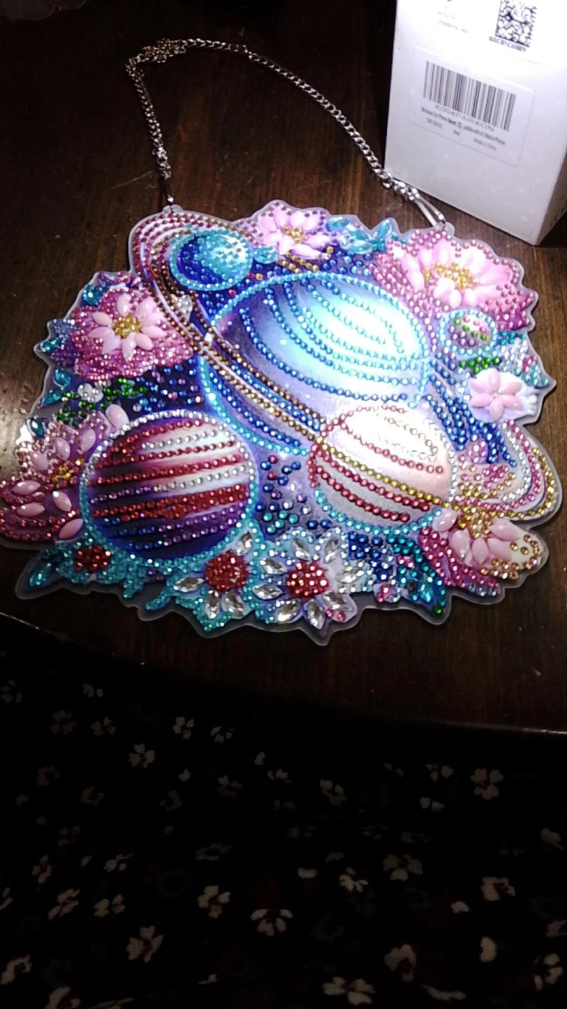 Set of 3 Diamond Painting Wall Hangings - photo 2