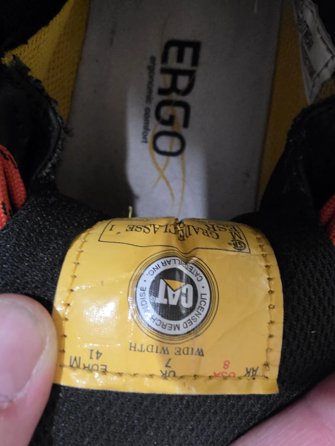 Caterpillar Work Shoes - SZ 8 STEEL TOES - photo 5